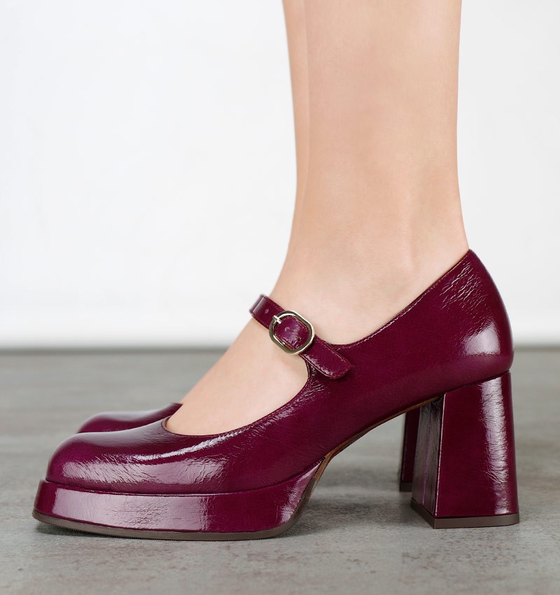 KABA PURPLE CHiE MIHARA zapatos