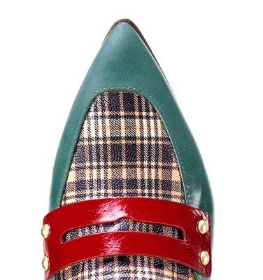 JEY DARK GREEN CHiE MIHARA shoes