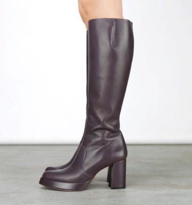 FANDA EGGPLANT CHiE MIHARA boots