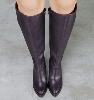 FANDA EGGPLANT CHiE MIHARA boots