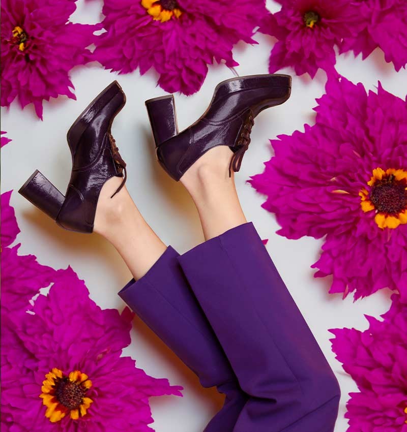 KEYSI GRAPE CHiE MIHARA zapatos