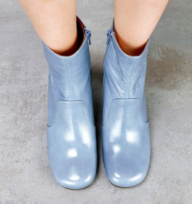 MYURA LIGHT BLUE CHiE MIHARA boots