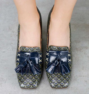 OFFICIEL DARK GREEN CHiE MIHARA shoes