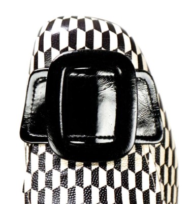 RIZU BLACK AND WHITE CHiE MIHARA shoes