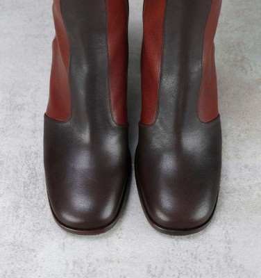 SAIRA DARK BROWN CHiE MIHARA boots