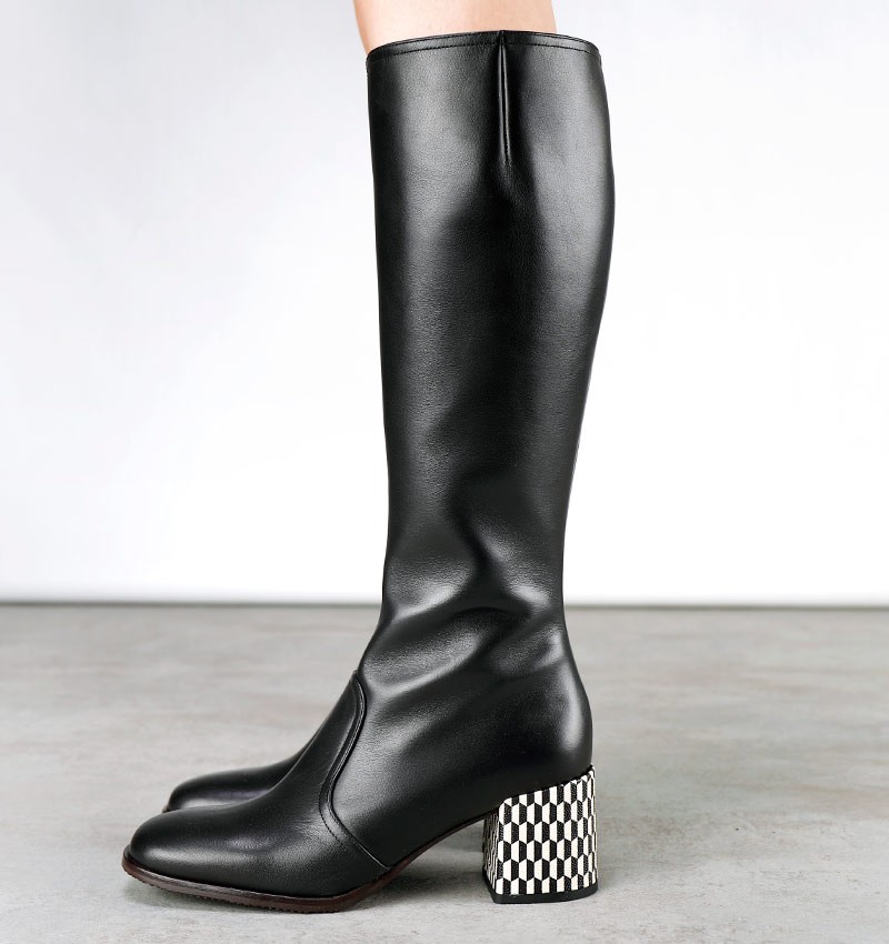 SHIA BLACK CHiE MIHARA bottes