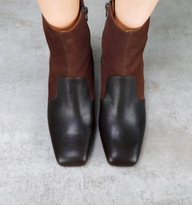 VYRDE DARK BROWN CHiE MIHARA bottes