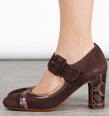 WIESA DARK BROWN CHiE MIHARA chaussures