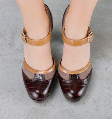 YEVLIN GRAPE CHiE MIHARA zapatos