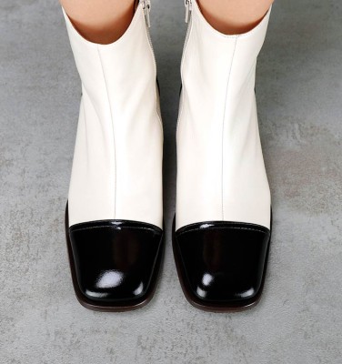 ZERAIN BLACK & WHITE CHiE MIHARA botas