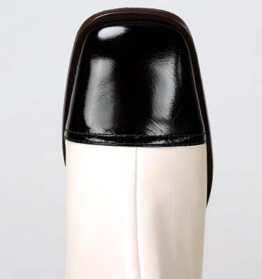 ZERAIN BLACK & WHITE CHiE MIHARA boots