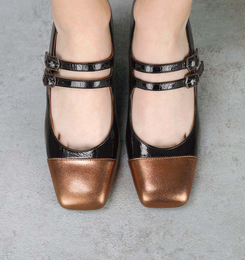 VOLCANO COPPER CHiE MIHARA shoes