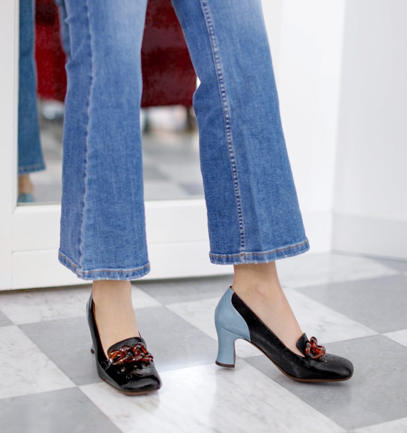 Chie Mihara PYTA BLACK shoes Fall Winter Collection