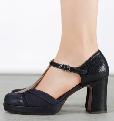 DAJUD DARK BLUE CHiE MIHARA shoes