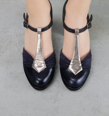DAJUD DARK BLUE CHiE MIHARA shoes