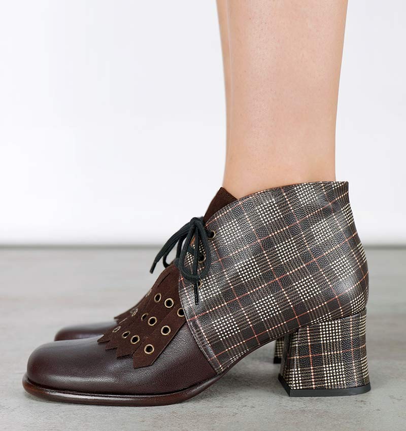 MAYTA DARK BROWN CHiE MIHARA botas