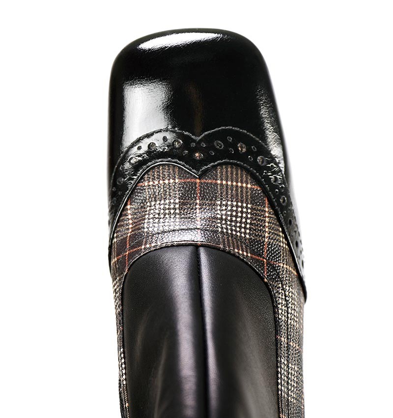 Chie Mihara ZAPAME BLACK shoes | Fall-Winter Collection