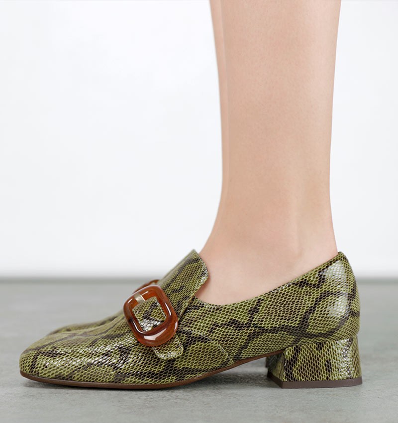 ZAZI GREEN TOP 10 CHiE MIHARA zapatos