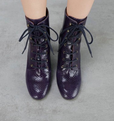 WALALA PURPLE TOP 10 CHiE MIHARA boots