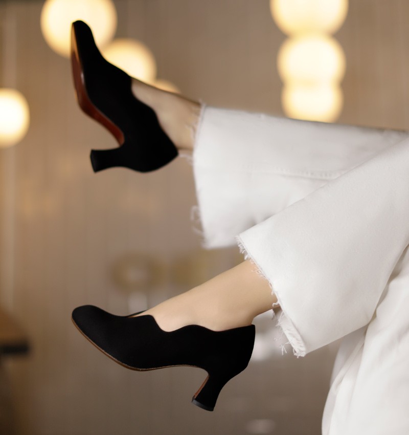 AROCAL BLACK TOP 10 CHiE MIHARA shoes