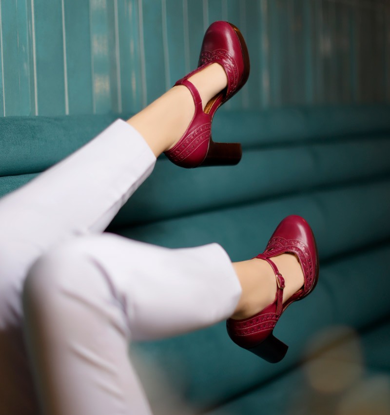 YERURU PINK TOP 10 CHiE MIHARA shoes