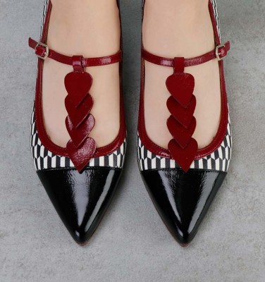 HETUSE BLACK CHiE MIHARA zapatos