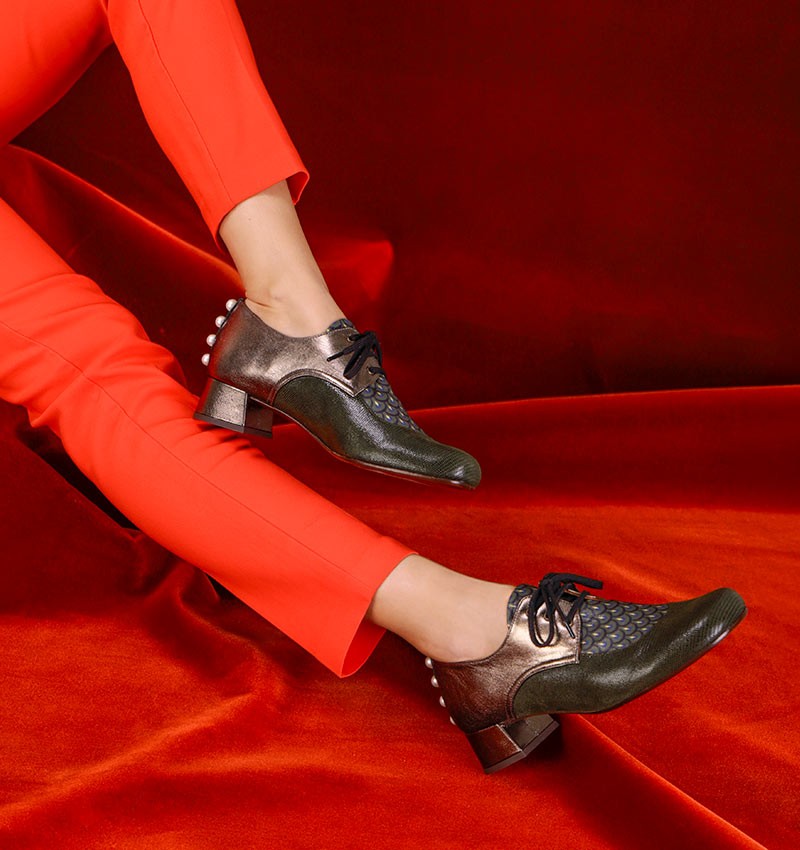 RENY GREEN CHiE MIHARA shoes