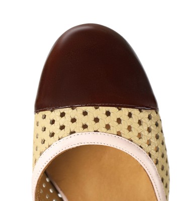 MACAIN BROWN CHiE MIHARA shoes
