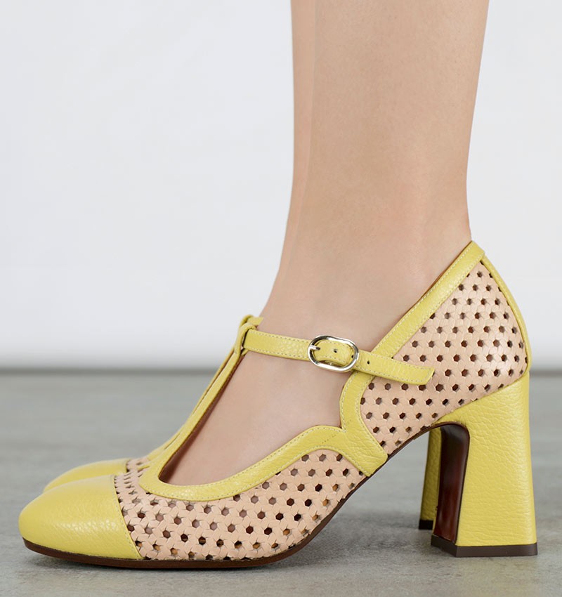 MEMI YELLOW CHiE MIHARA chaussures