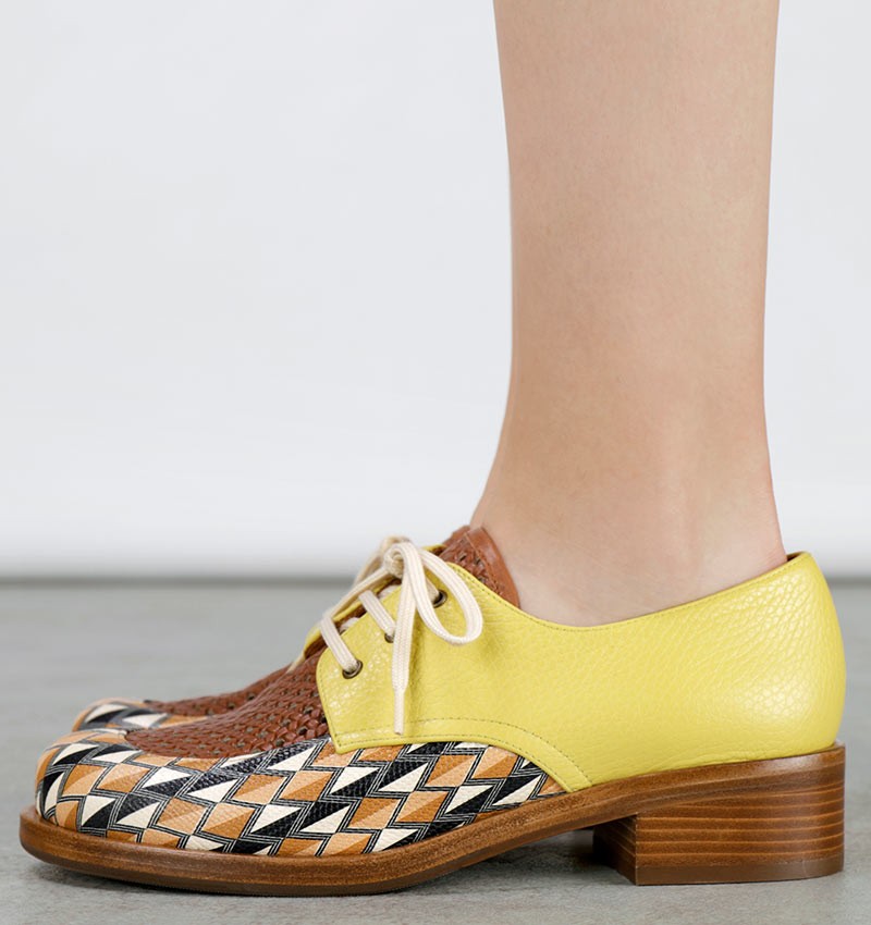 XEYSA BROWN CHiE MIHARA shoes