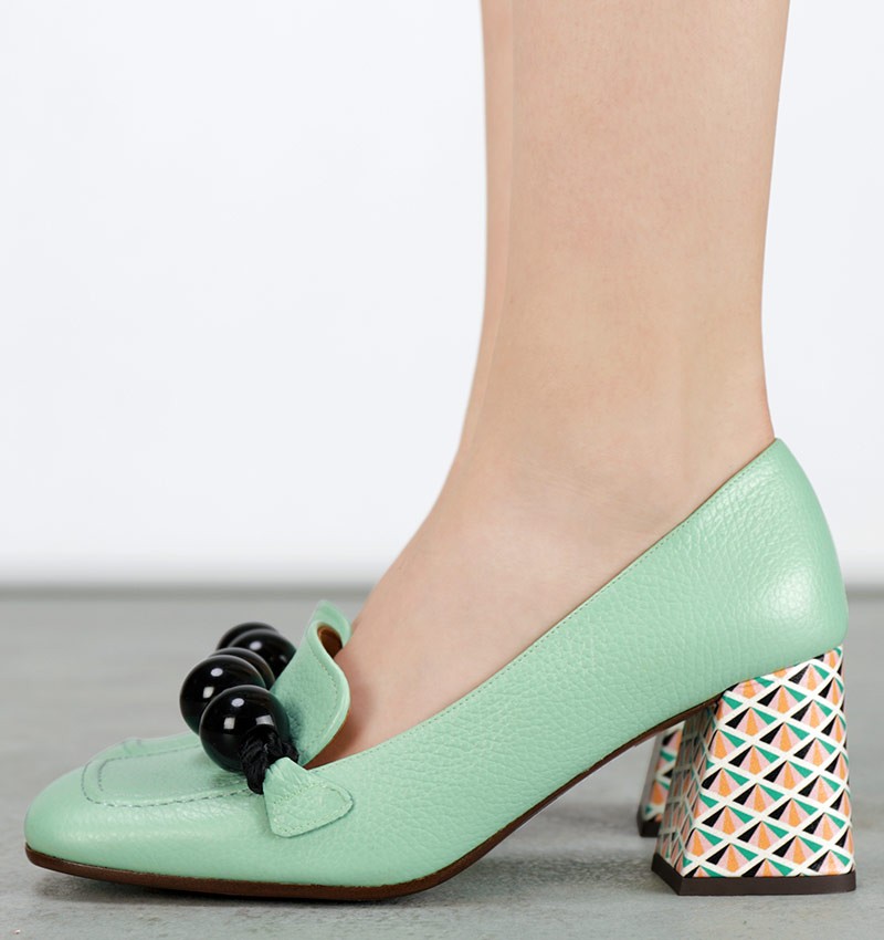 SULEIKO GREEN CHiE MIHARA shoes
