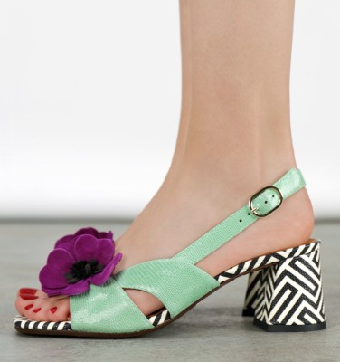 RUTINA GREEN CHiE MIHARA sandals