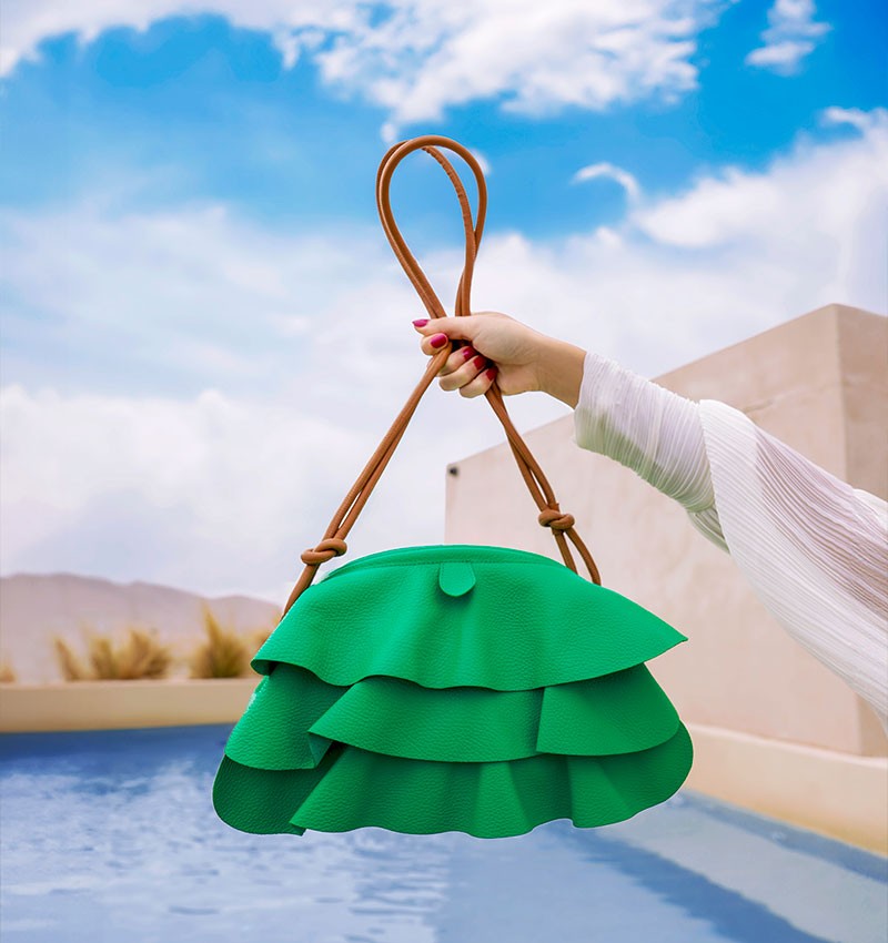 SUMIRE GREEN CHiE MIHARA handbags