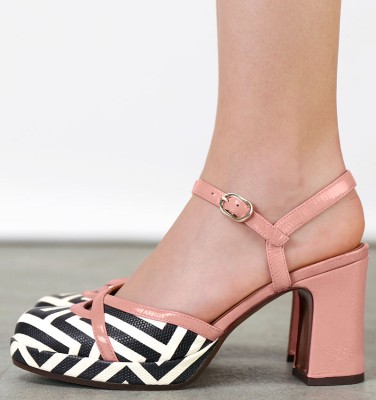 DANTY BLACK & WHITE CHiE MIHARA shoes