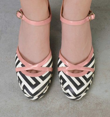 DANTY BLACK & WHITE CHiE MIHARA shoes