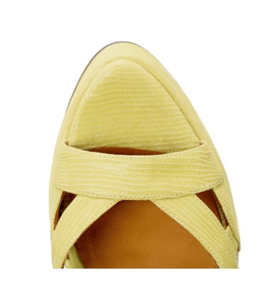 ABEBA YELLOW CHiE MIHARA sandals