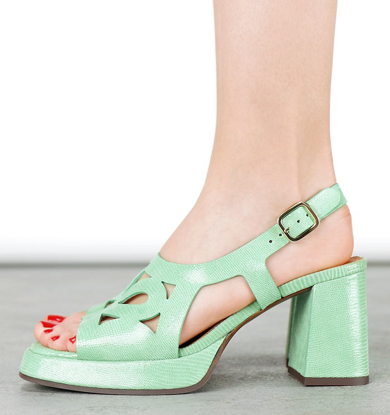 NATU GREEN CHiE MIHARA zapatos