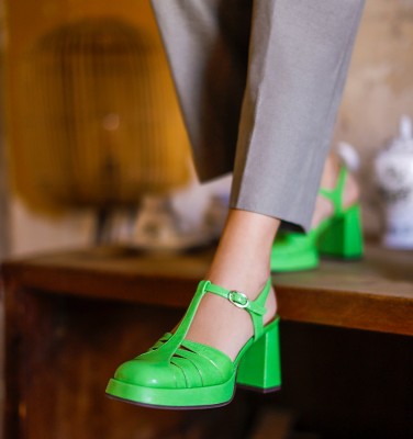 IAKI GREEN CHiE MIHARA chaussures