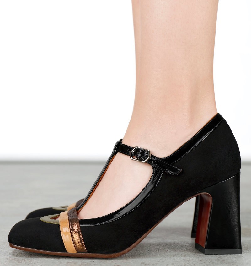 ODAINA BLACK CHiE MIHARA chaussures