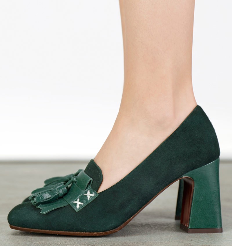 OFFICIEL GREEN CHiE MIHARA zapatos