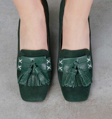 OFFICIEL GREEN CHiE MIHARA zapatos