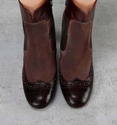 WILOPA BROWN CHiE MIHARA bottes