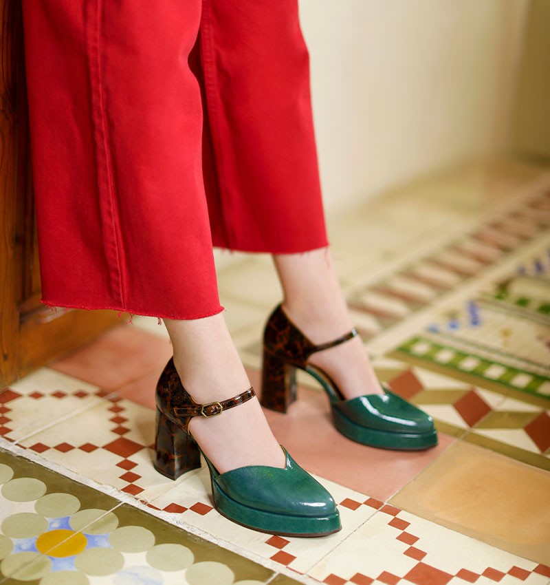 FASI GREEN CHiE MIHARA shoes