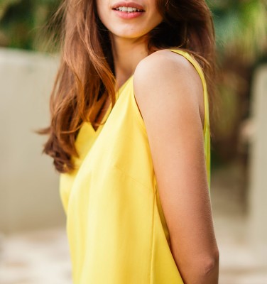 VESTITO DEMI GIALLO