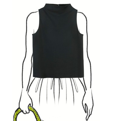 TOP LOISE NERO