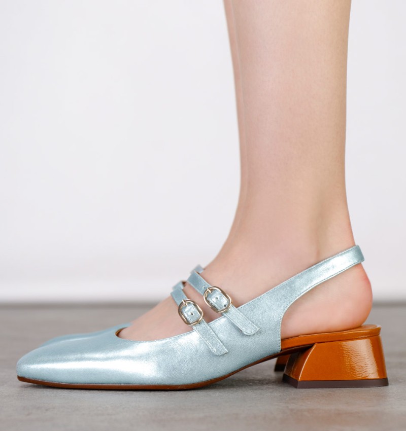 HEILA LIGHT BLUE CHiE MIHARA zapatos