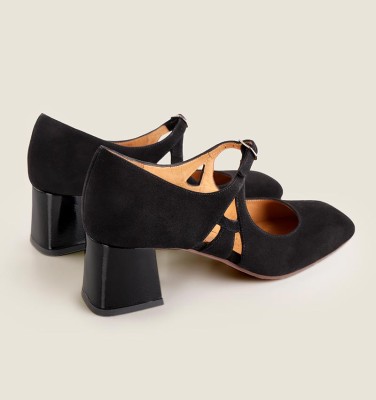 VYVYSTA BLACK SUEDE CHiE MIHARA chaussures