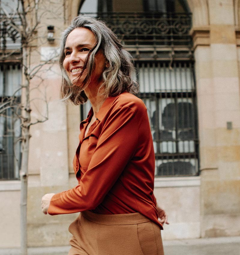 CHEMISE BASEL MARRON