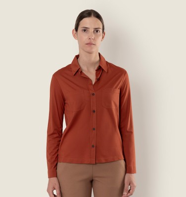 CAMICIA BASEL MARRONE