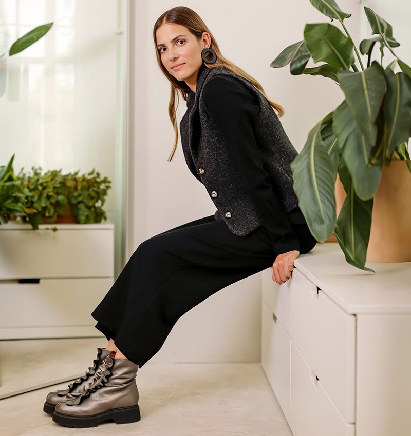 SCHWARZE HOSE PAMINA